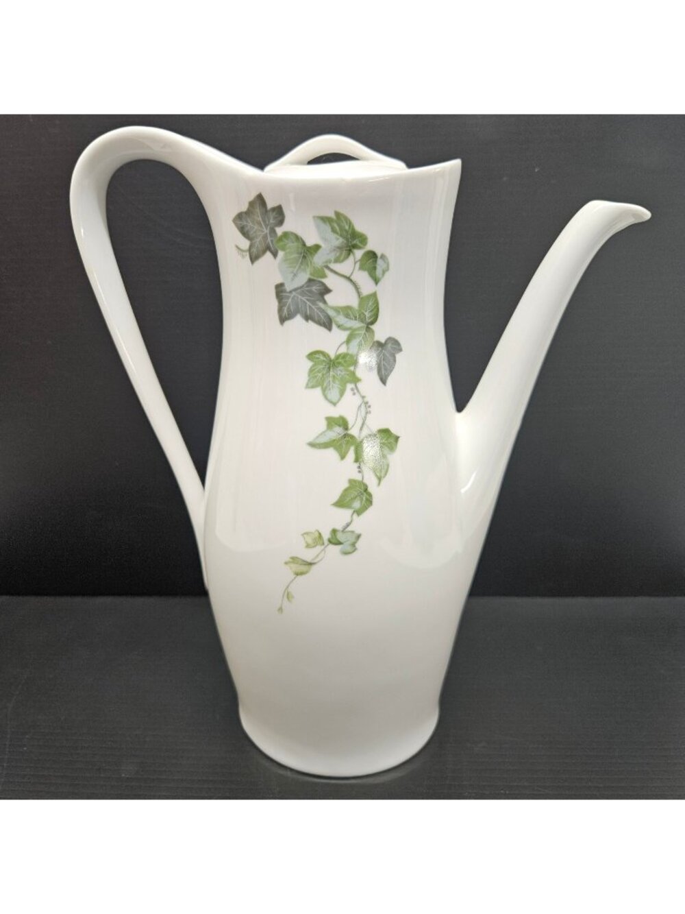 Eschenbach Bavaria Mid-Century Coffee Pot With Lid Ivy Pattern MCM